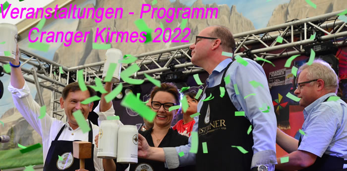 programm cranger kirmes 2022