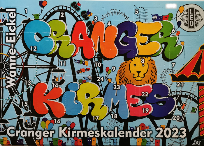 Cranger Kirmeskalender 2023 vom Leo-Club Wanne-Eickel
