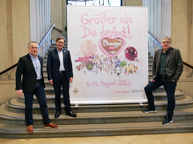 plakatvorstellung cranger kirmes 2024