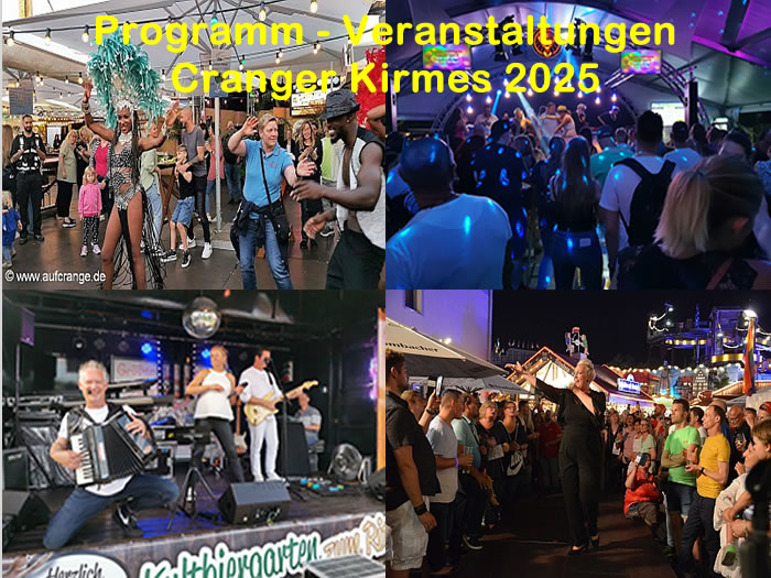programm cranger kirmes 2025