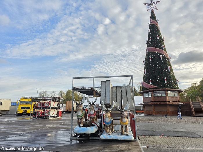 bilder aufbau cranger weihnachtszauber 28okt2025