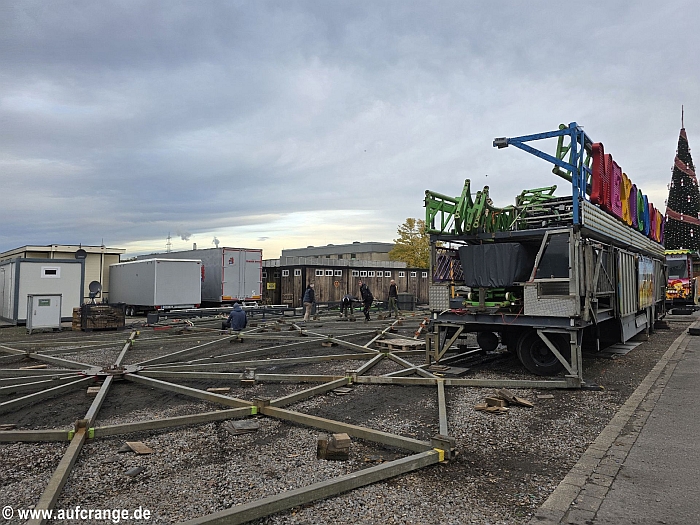 bilder aufbau cranger weihnachtszauber 31okt2025